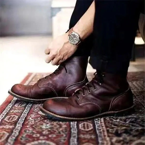 Joséphine - Bottes Classiques Marron