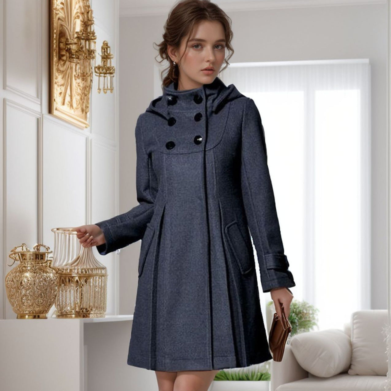 Valentine - Manteau Élégant Chic