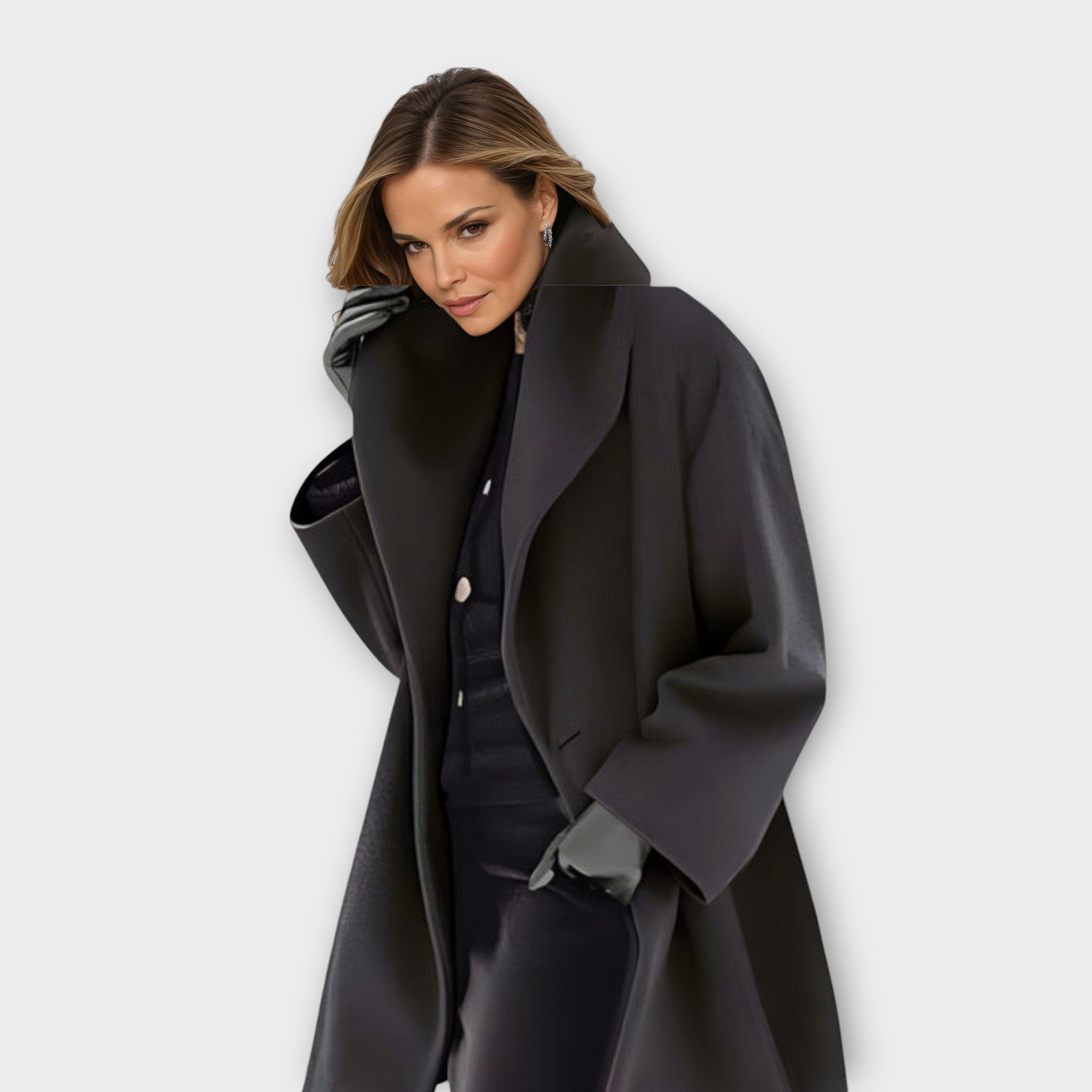 Anaïs - Manteau Élégant Cachemire