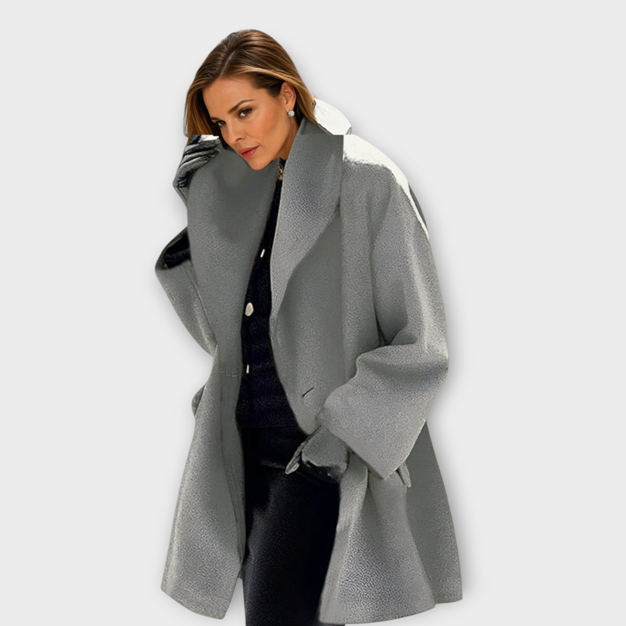 Anaïs - Manteau Élégant Cachemire