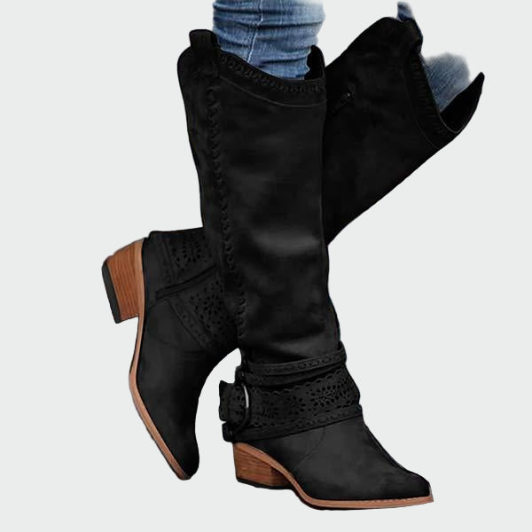 Clara - Bottes Cowboy Beige