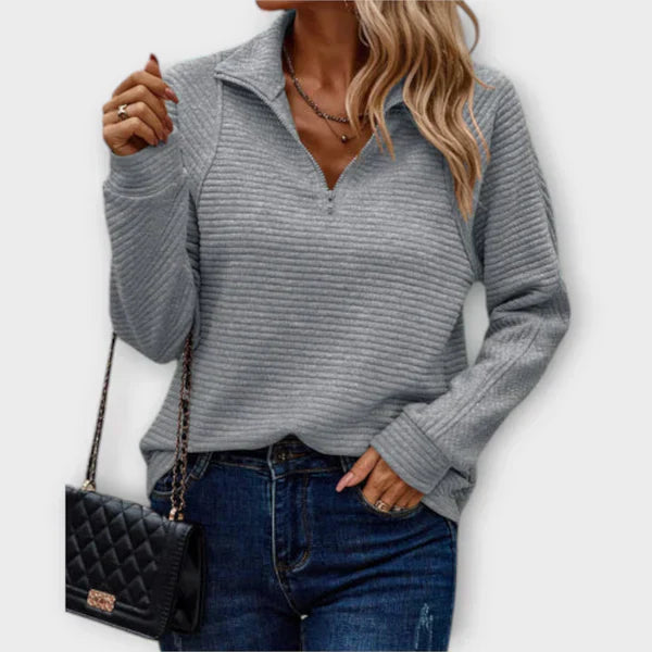 Inès - Pull Élégant Tricot