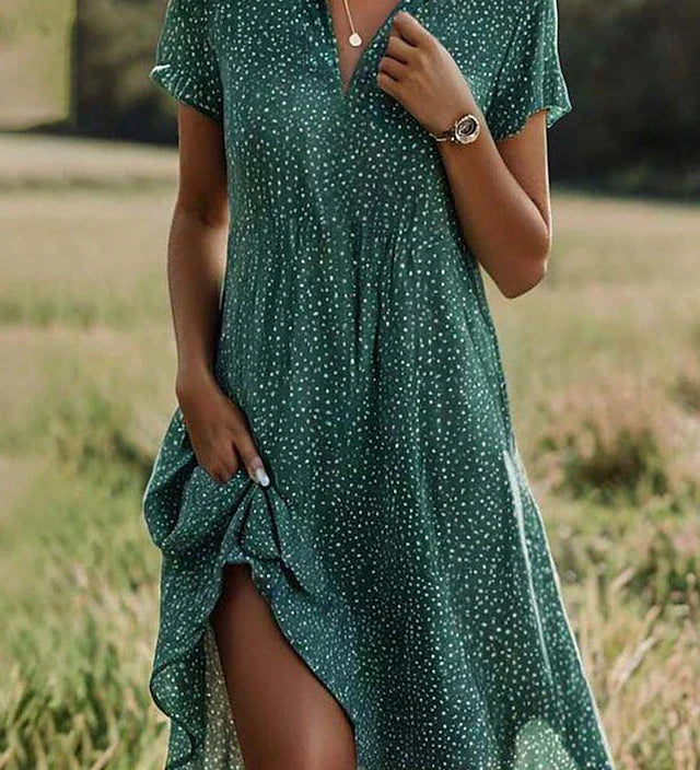 Céline - Robe Midi Élégante