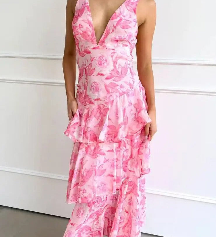 Clara - Robe Longue Élégante