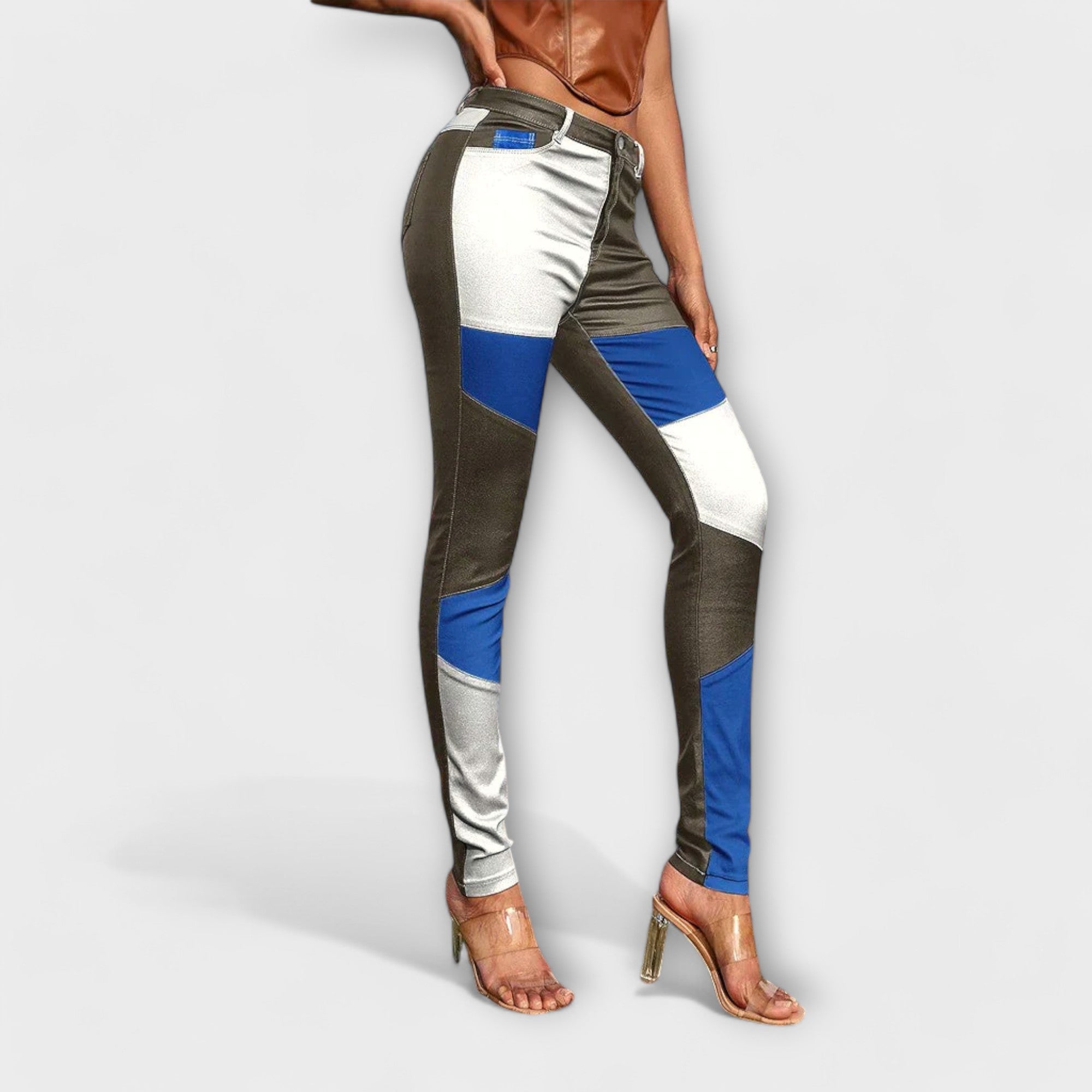 Margaux - Pantalons Ajustés Colorés