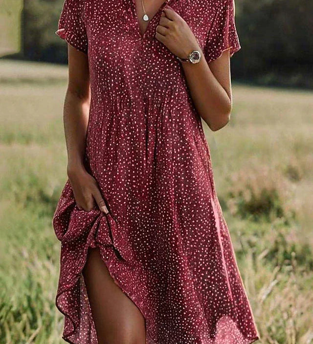 Céline - Robe Midi Élégante