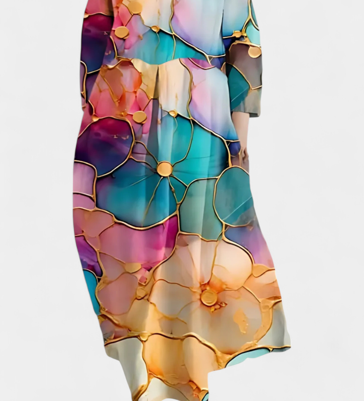 Valentine - Robe Fluide Fleurie
