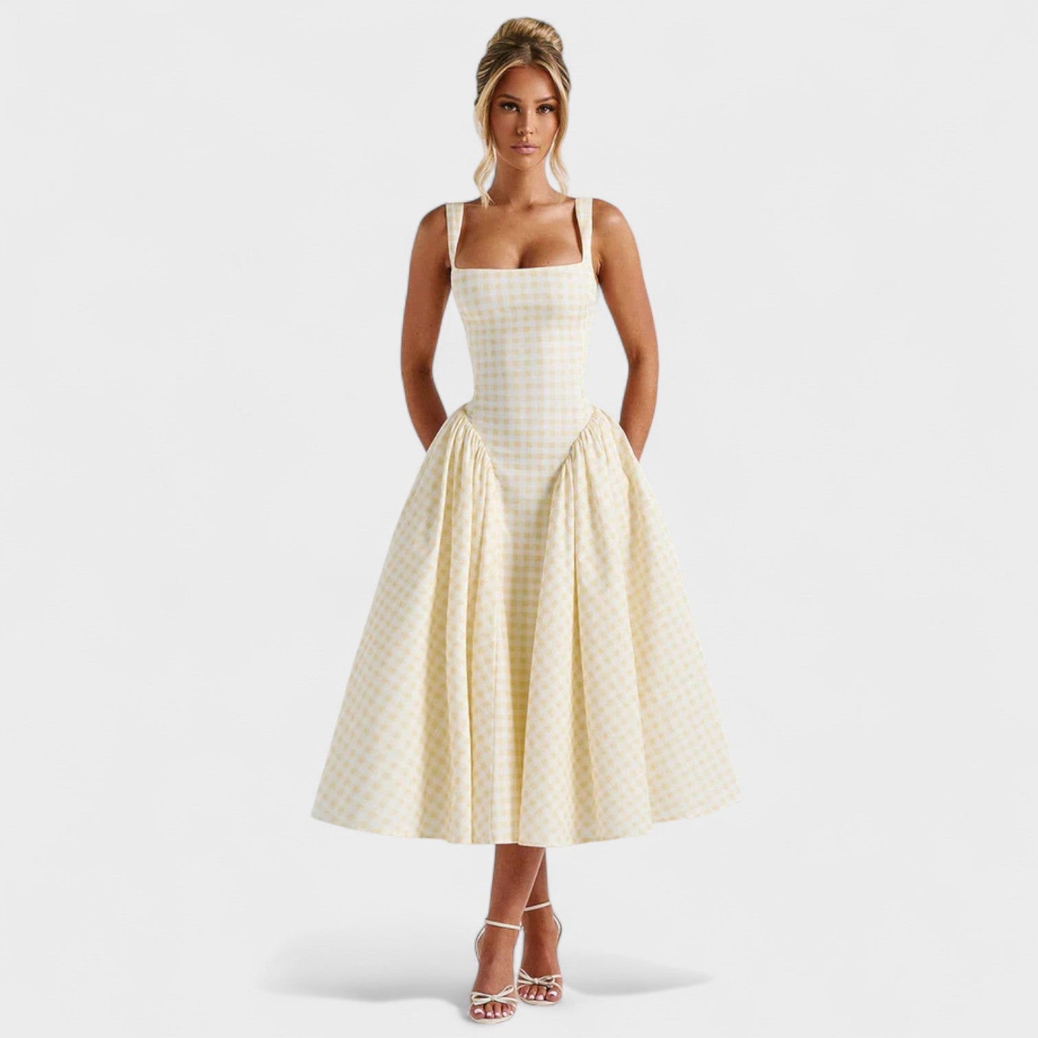 Justine - Robe Midi Vichy