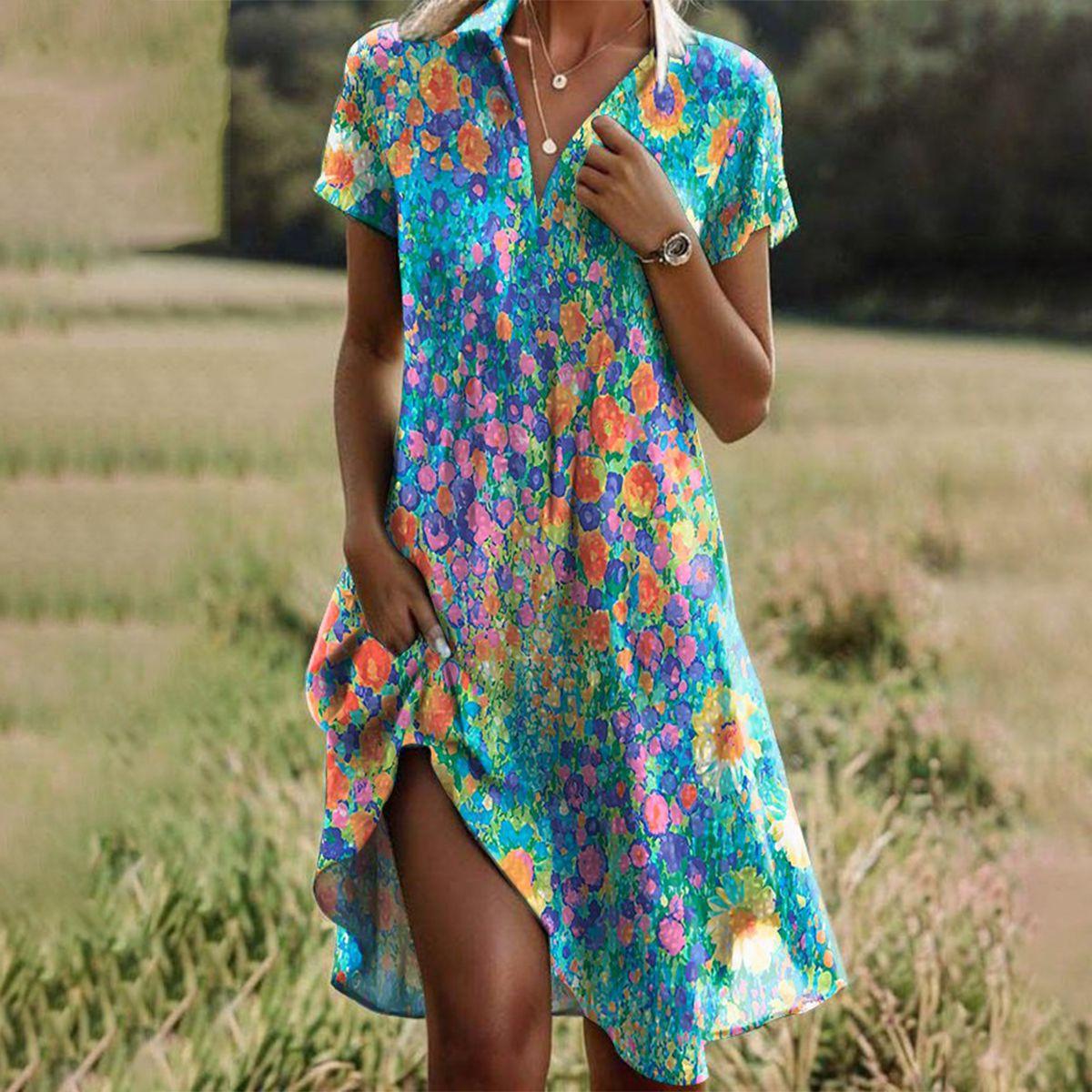 Justine - Robe Midi Boho