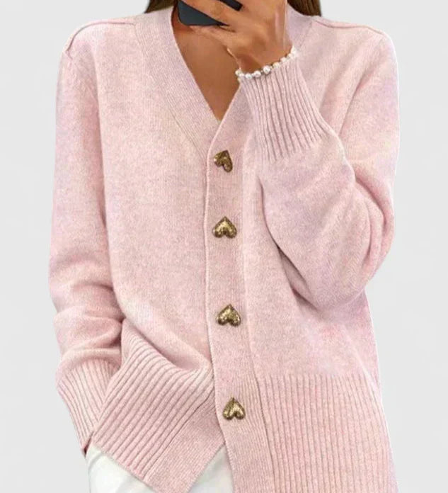 Céline - Manteau Élégant Coeur