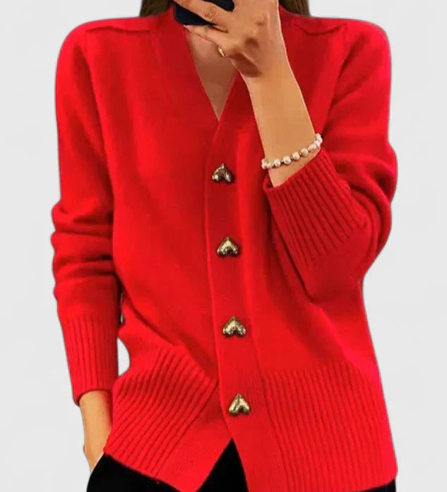 Céline - Manteau Élégant Coeur
