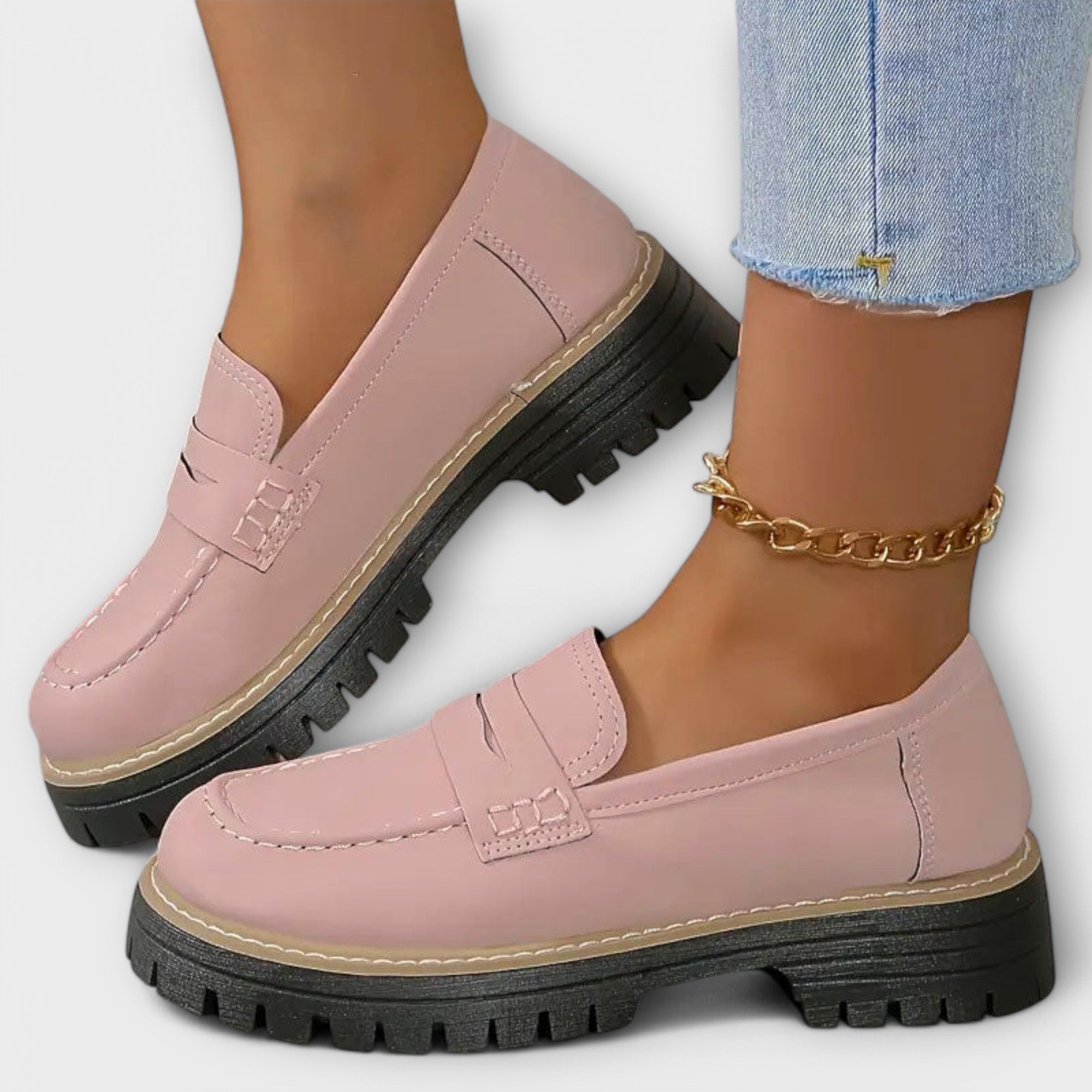 Sarah - Mocassins Rétro