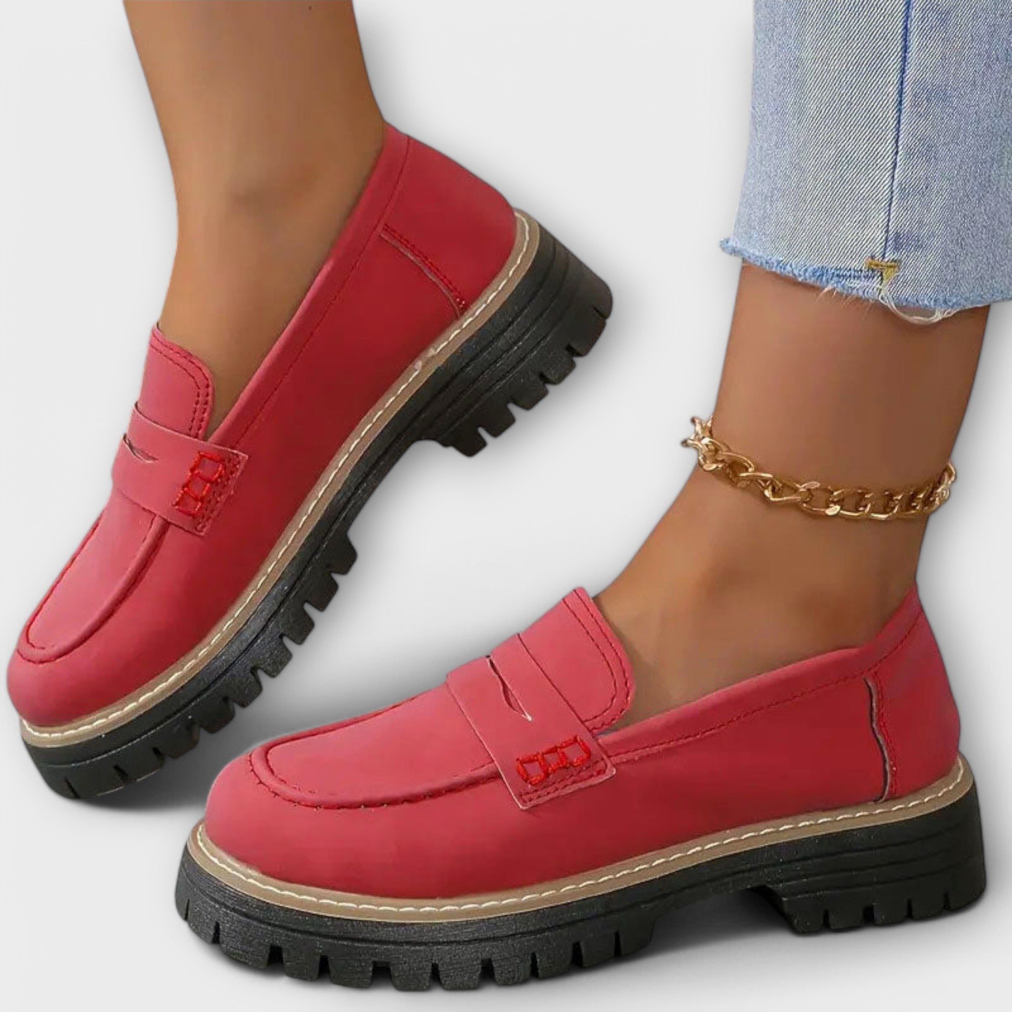 Sarah - Mocassins Rétro
