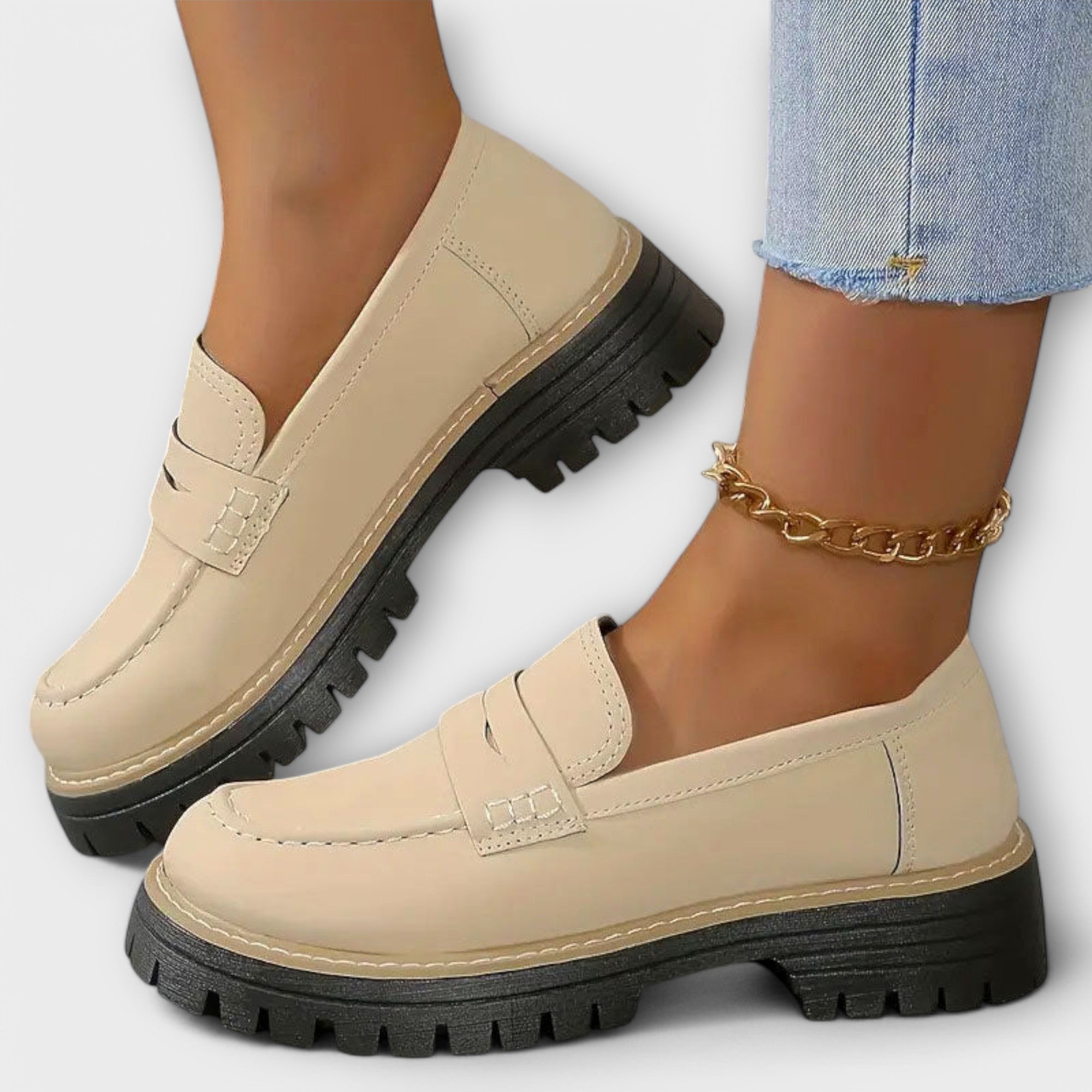 Sarah - Mocassins Rétro