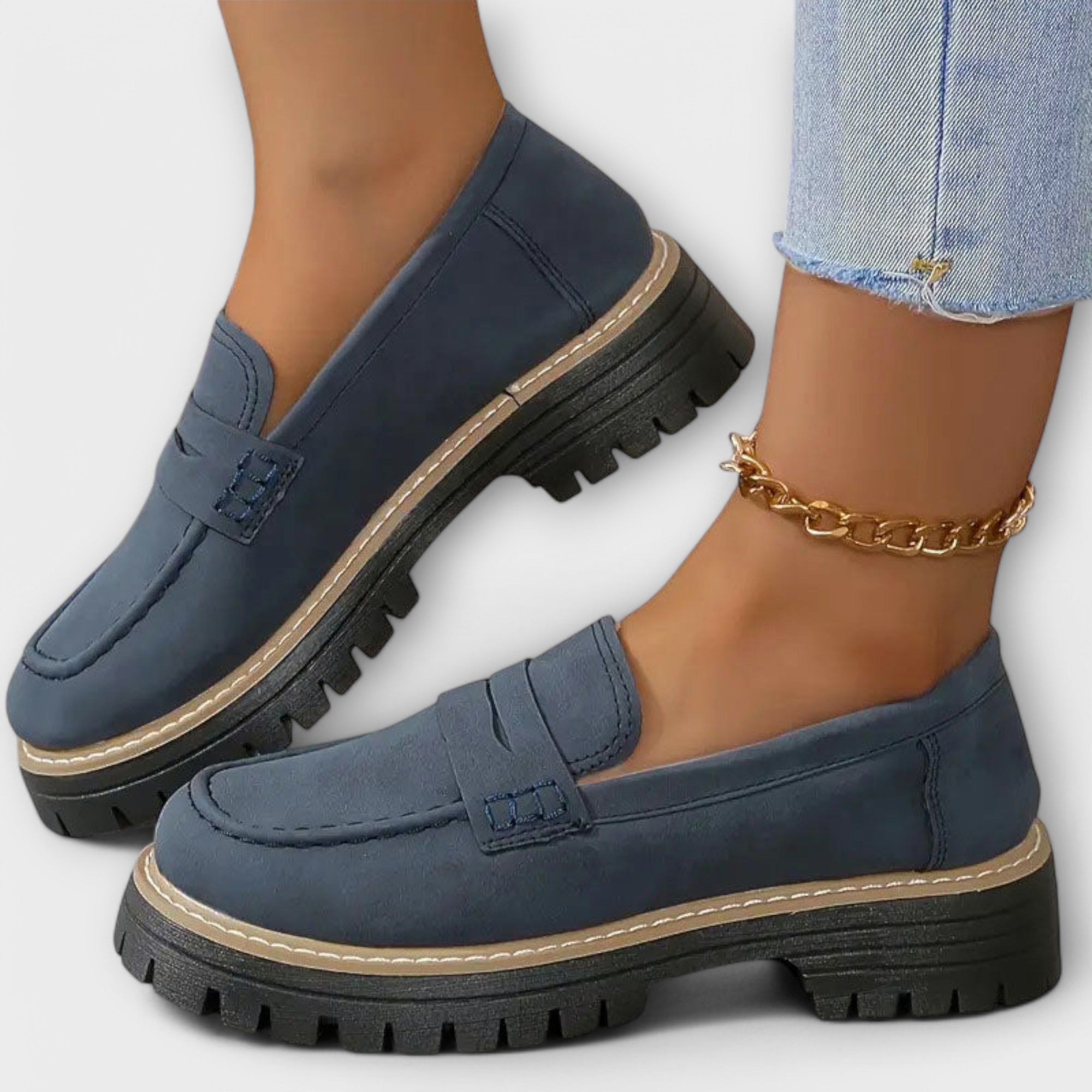 Sarah - Mocassins Rétro