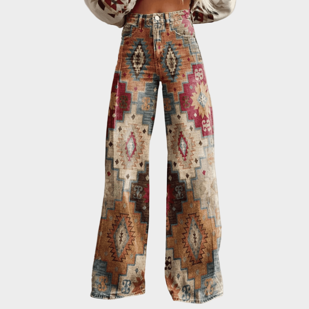 Anaïs - Pantalons Évasés Jean