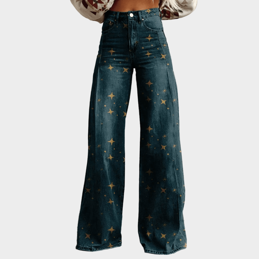 Anaïs - Pantalons Évasés Jean