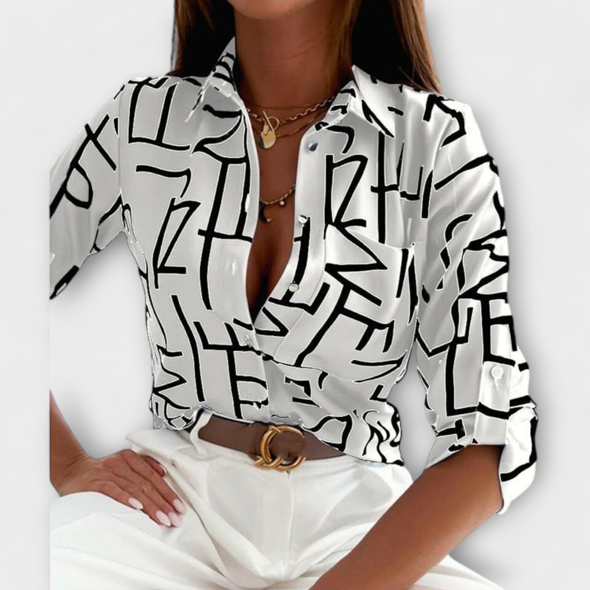 Juliette - Blouse Classique Élégante